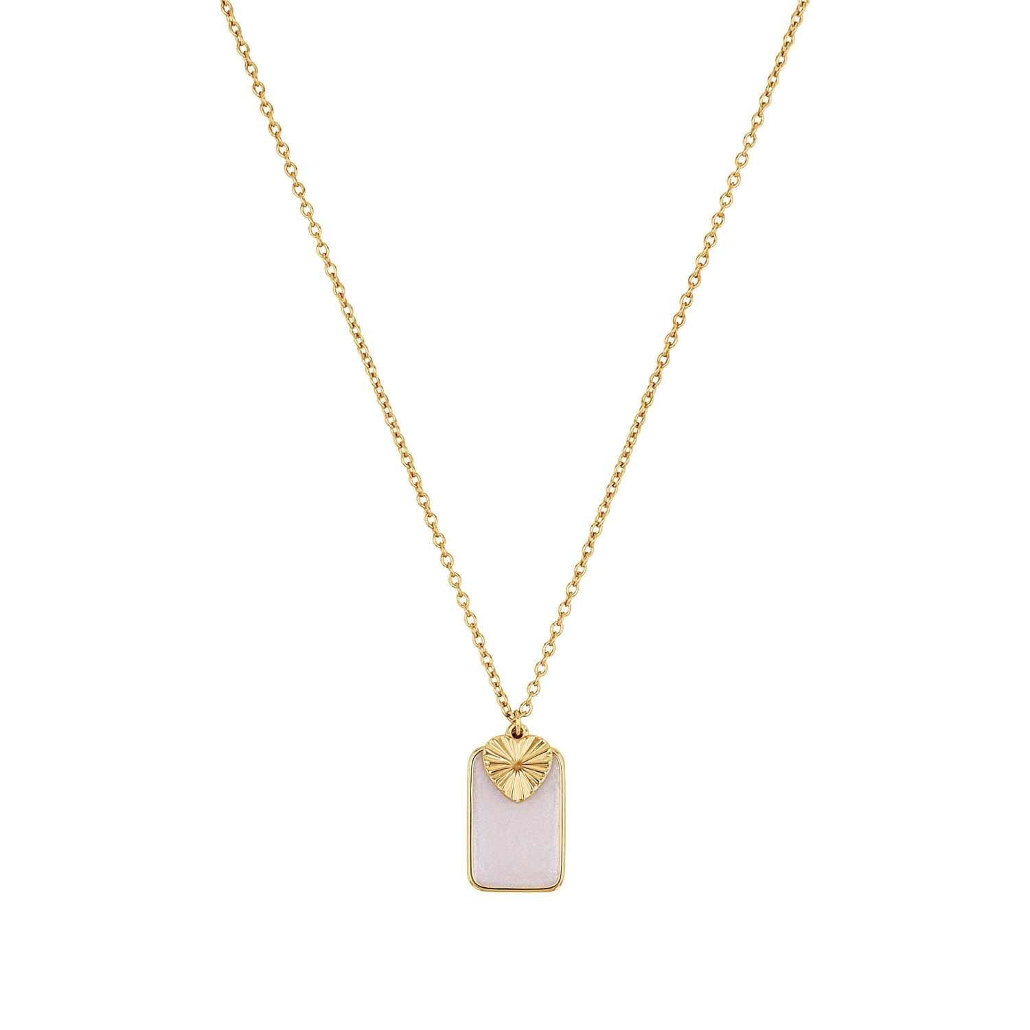 Kette mit Anhänger für Damen, 925 Sterling Silber | Herz